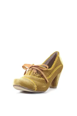 Madison Velvet Retro Heels