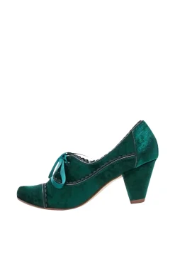 Madison Velvet Retro Heels