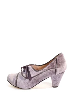 Madison Velvet Retro Heels