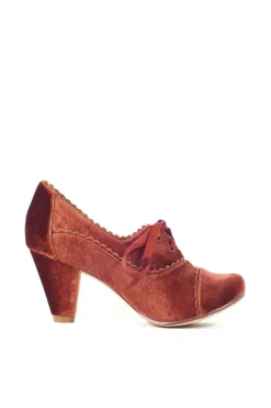 Madison Velvet Retro Heels