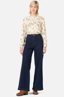 Meadow Deer Long Sleeve Blouse Best