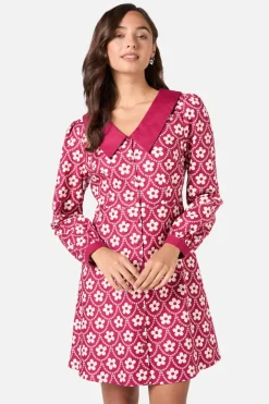 Megan Cute Collar Mini Dress