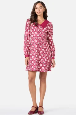 Megan Cute Collar Mini Dress