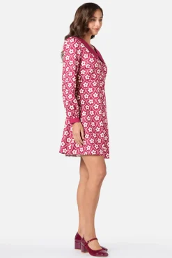 Megan Cute Collar Mini Dress