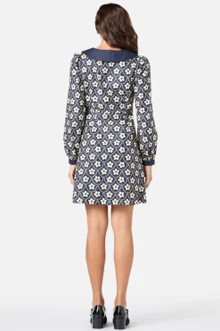 Megan Cute Collar Mini Dress