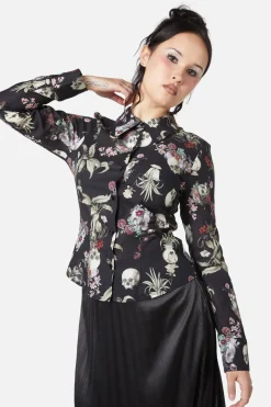 Memento Mori Printed Blouse Best