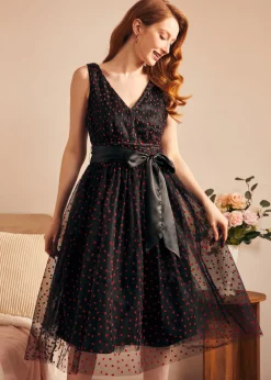 Memory Lane Fit & Flare Dress Midnight Muse Online