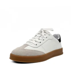 Moldova Leather Tennis Sneakers WHITE Discount