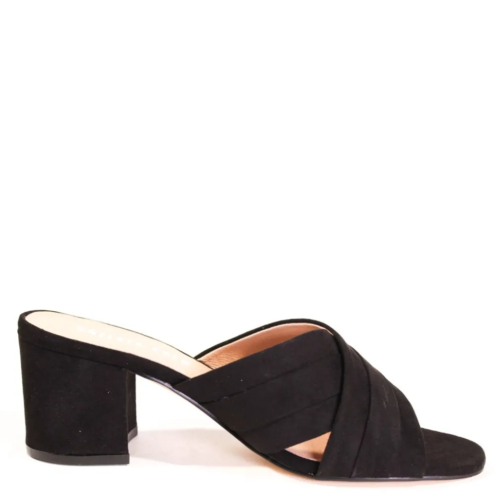 Monica Suede Mules Sale