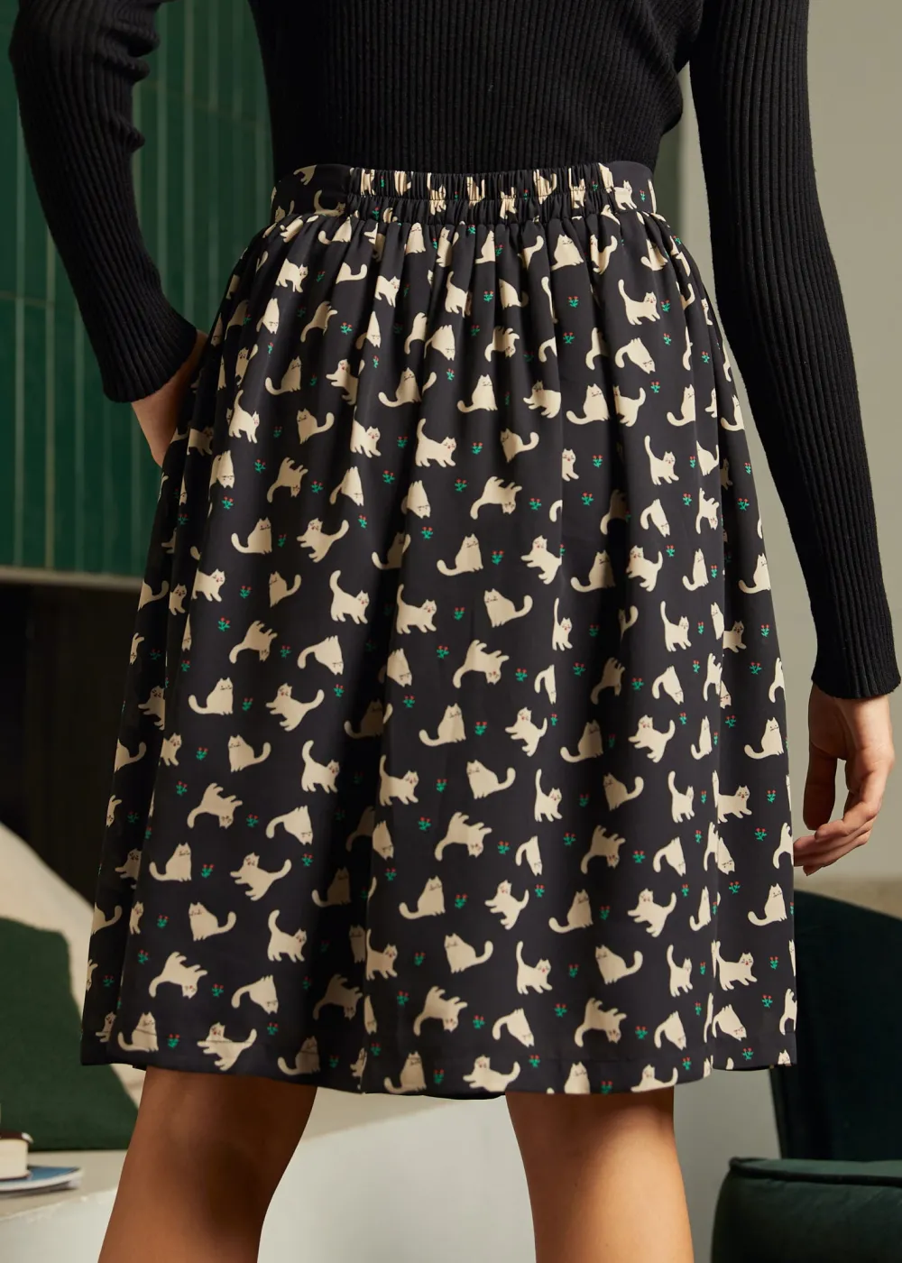 More Than Charming Skirt Midnight Whisker Best