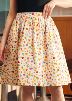 More Than Charming Skirt Rainbow Kisses Clearance
