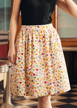 More Than Charming Skirt Rainbow Kisses Clearance