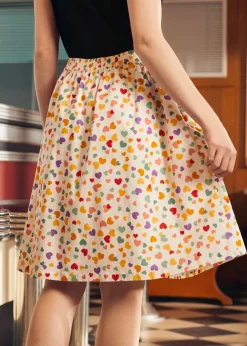 More Than Charming Skirt Rainbow Kisses Clearance