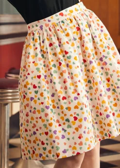 More Than Charming Skirt Rainbow Kisses Clearance