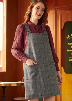 Motown Mojo Overall Dress Dublin Check