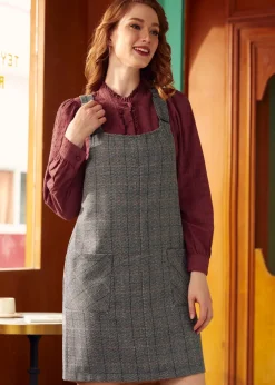 Motown Mojo Overall Dress Dublin Check