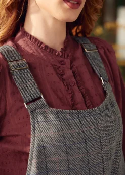 Motown Mojo Overall Dress Dublin Check