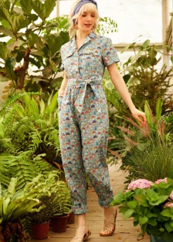 Mushroom About Town Jumpsuit Chambray Mushroom Hot