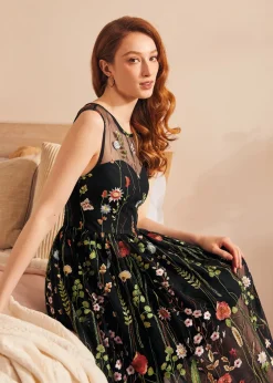 BTC Mystique Mirage Fit & Flare Dress Gothic Garden Sale