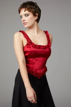 Nadja Gothic Corset Top Hot