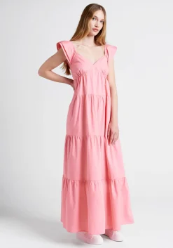 ModCloth Notes Of Grace Maxi Dress Pink Best