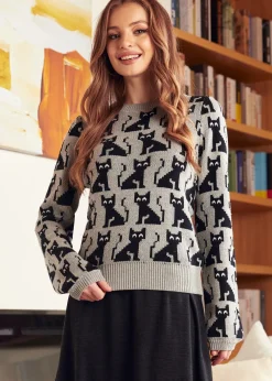 BTC Notes of Nostalgia Crewneck Pullover Cozy Clouds Clearance