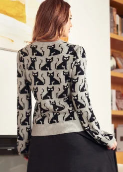 BTC Notes of Nostalgia Crewneck Pullover Cozy Clouds Clearance