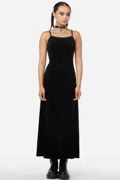 Obsidian Velvet Dress Sale