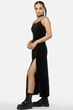 Obsidian Velvet Dress Sale