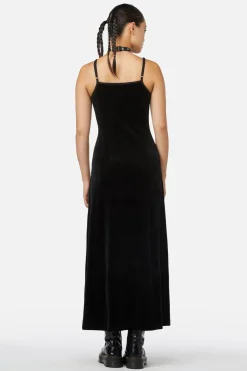 Obsidian Velvet Dress Sale
