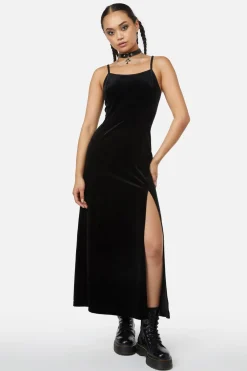 Obsidian Velvet Dress Sale