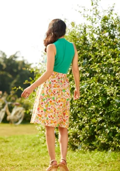 BTC Office to Goodness Sleeveless Knit Top Vintage Green Hot