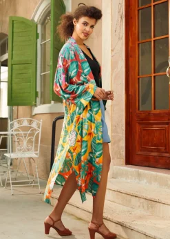 Old School Opulence Kimono Beach Blanket Clearance