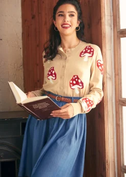 Old Soul Classic Cardigan Oatmeal Discount