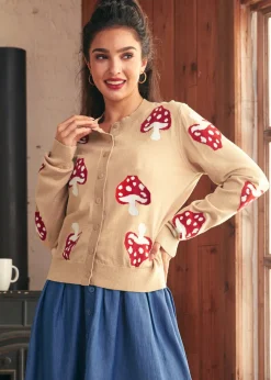 Old Soul Classic Cardigan Oatmeal Discount