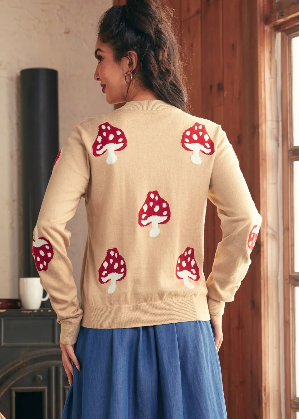 Old Soul Classic Cardigan Oatmeal Discount