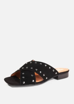 Olympia Suede Mules Clearance