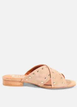 Olympia Suede Mules Clearance