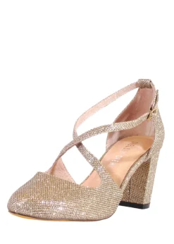 Oren Glitter Mary Jane Heels Clearance