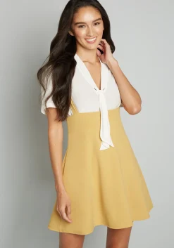 ModCloth Overall Winner Jumper Yellow Sale