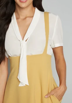ModCloth Overall Winner Jumper Yellow Sale