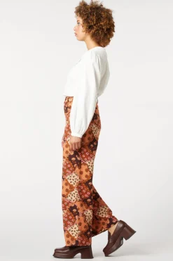 Patchwork Flower Jean Discount