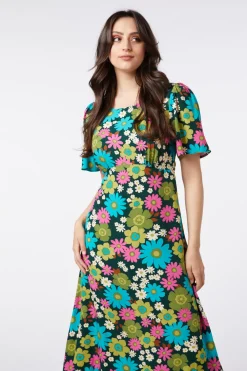 Pattie Floral Maxi Dress Outlet