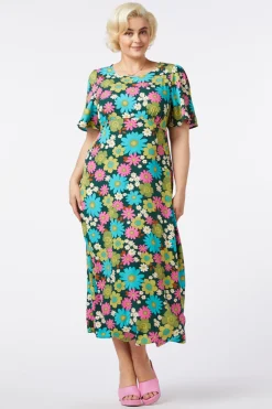 Pattie Floral Maxi Dress Outlet
