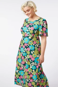 Pattie Floral Maxi Dress Outlet