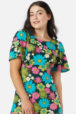 Pattie Floral Maxi Dress Outlet