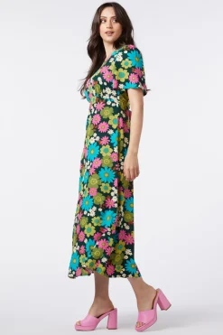 Pattie Floral Maxi Dress Outlet