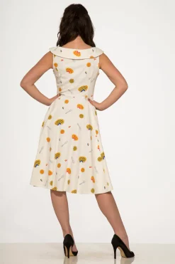 Pie Dress in Off White Clearance