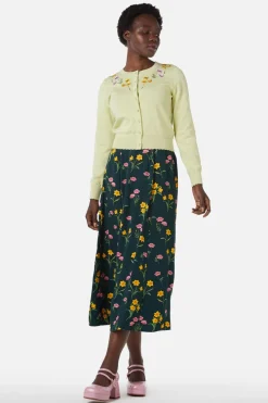 Poppy & Daffodil Cardi