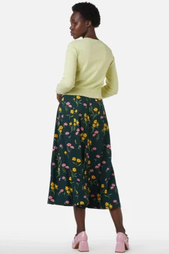 Poppy & Daffodil Cardi